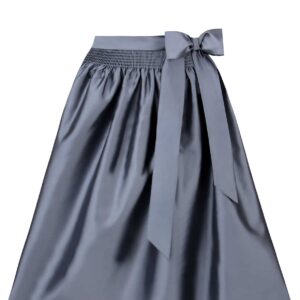 Dirndlschürze Aluna (rauchblau