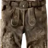 Trachtenlederhose Konstantin (piment gespeckt