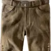 Trachtenlederhose Luka (eiche gespeckt