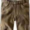 Trachtenlederhose Luka (eiche gespeckt