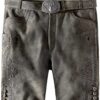 Trachtenlederhose Ronny (granit gespeckt