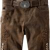 Trachtenlederhose Ronny (muskat gespeckt