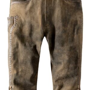 Trachtenlederhose Siggi2 (wood gespeckt