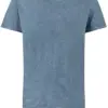 Trachtenshirt Falko Rundhals (rauchblau