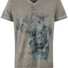 Trachtenshirt Naturbursch (stein
