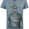 Trachtenshirt Prachtbock (rauchblau