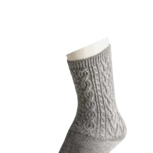 Trachtensocken Norbert (hellgrau