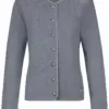 Trachtenstrickjacke Marissa (kiesel-rauchblau
