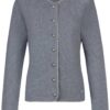 Trachtenstrickjacke Marissa (kiesel-rauchblau