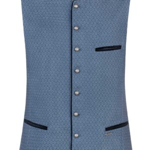 Trachtenweste Amato (blau