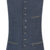 Trachtenweste Livio (blau