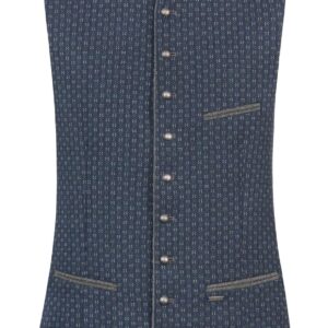 Trachtenweste Livio (blau