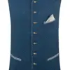 Trachtenweste Markus (blau