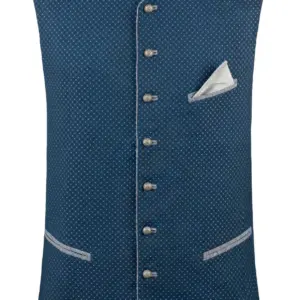 Trachtenweste Markus (blau