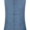 Trachtenweste Taddeo (blau