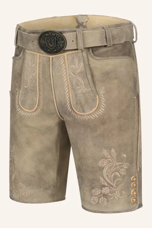 Lederhose Ryann mit Gürtel – Bild 3
