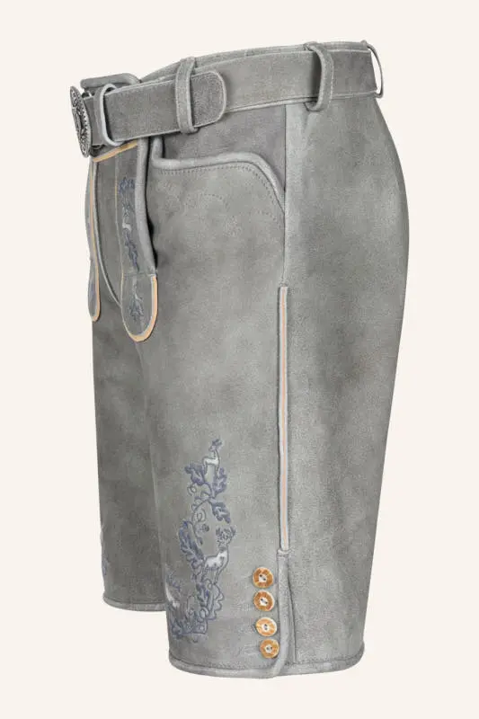 Lederhose Berat mit Gürtel – Bild 4
