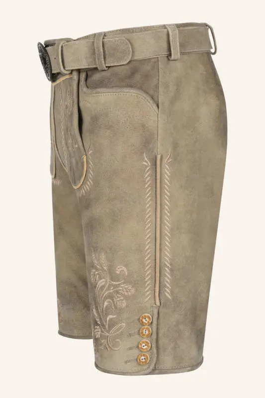 Lederhose Ryann mit Gürtel – Bild 4