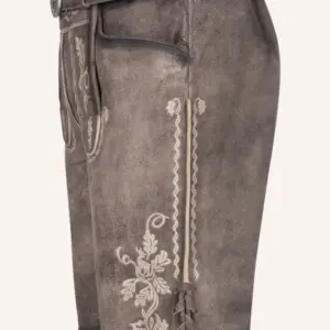 Lederhose Ulli mit Gürtel – Bild 4