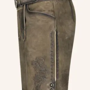 Lederhose Ramiel mit Gürtel – Bild 4