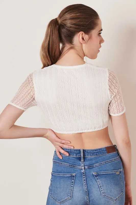 Dirndlbluse Lina – Bild 3