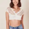 Dirndlbluse Bine