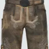 Lederhose Harvey mit Gürtel