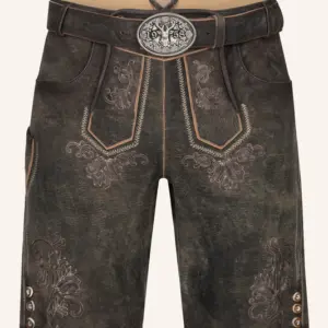 Lederhose Arijus mit Gürtel