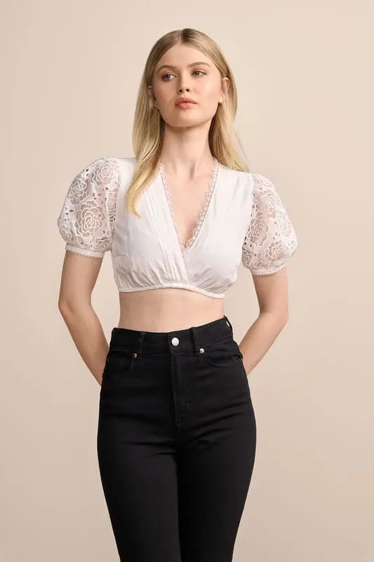 Dirndlbluse Geli