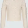 Jacke Noble White Flower