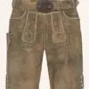Lederhose Karim mit Gürtel