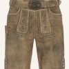 Lederhose Karim mit Gürtel