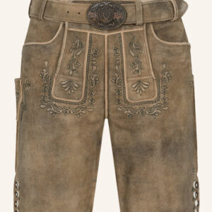 Lederhose Karim mit Gürtel