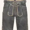 Lederhose Xilas mit Gürtel