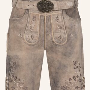 Lederhose Berno mit Gürtel