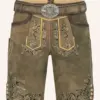 Lederhose Ismael mit Gürtel