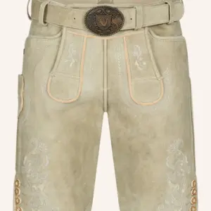 Lederhose Miquel mit Gürtel