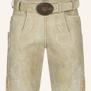 Lederhose Miquel mit Gürtel