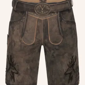 Lederhose Matze mit Gürtel
