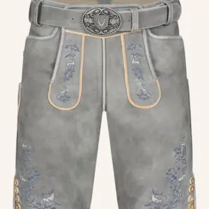 Lederhose Berat mit Gürtel