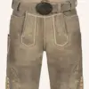 Lederhose Iwan mit Gürtel