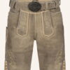 Lederhose Iwan mit Gürtel