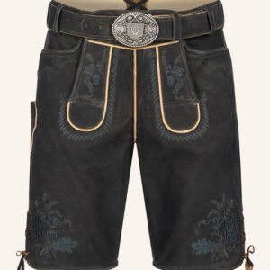 Lederhose Edo mit Gürtel