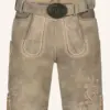 Lederhose Ryann mit Gürtel