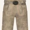 Lederhose Ryann mit Gürtel