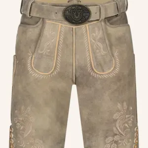 Lederhose Ryann mit Gürtel