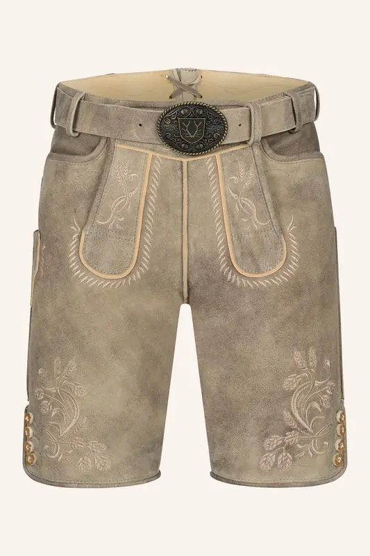 Lederhose Ryann mit Gürtel
