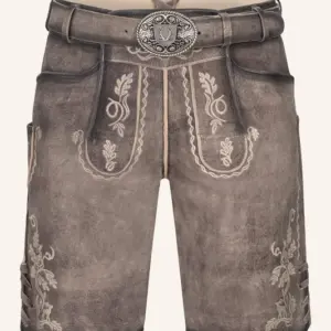 Lederhose Ulli mit Gürtel