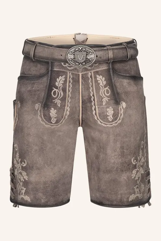 Lederhose Ulli mit Gürtel