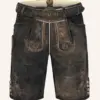 Lederhose Jihn mit Gürtel